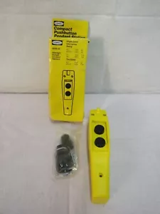 Hubbell NEMA 4X Compact Pushbutton Pendant Station CPB21 - Picture 1 of 5