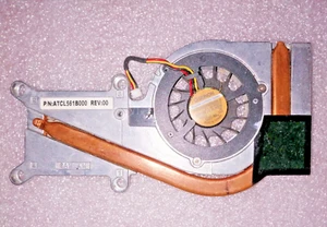 DISSIPATORE CON VENTOLA SUNON UDQFWZH09CQU PER NOTEBOOK P/N ATCL561B000 - Imagen 1 de 1
