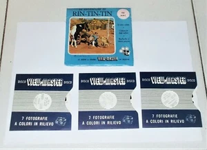 View Master LE AVVENTURE DI RIN TIN TIN - 930 ABC Sawer's Belgium 1955  - Picture 1 of 1