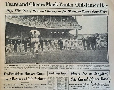 1960 The Sporting News - Joe DiMaggio New York Yankees, Dick Groat Pirates Foto 1 de 4