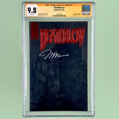 Deathblow #1 (CGC 9.8) Image 1993, Signed by artist/creator Jim Lee  - Image 1 of 4