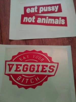 custom  vinyl iron on transfers  red HTV A5 (120x180mm) Any events taken  - Image 1 of 4