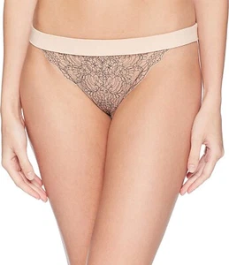 Skin 167924 Womens Wayland Low-Rise Cheeky Panties Cafe Creme Size Small - Picture 1 of 3