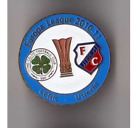 football soccer pin badge Utrecht Netherlands - Celtic Scotland 2010-2011 #9