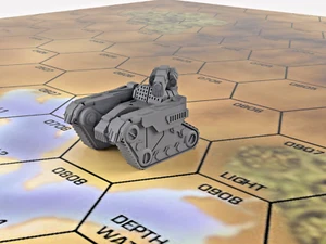 Tanque mediano Ares | Vehículo escala 1:285 de 6 mm | Miniatura Battletech - Imagen 1 de 1