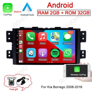 32GB Android 13 Car Stereo Radio Navi Wifi GPS CarPlay For Kia Borrego 2008-2016 - Picture 1 of 20