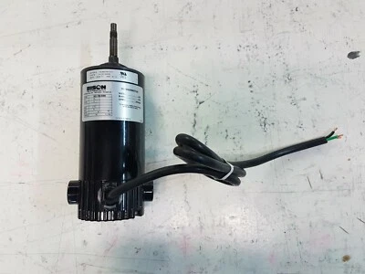 24V 1/8 HP Electric Motor, Bison DC Gear Motor, 1800RPM. DIY Windmill generator.