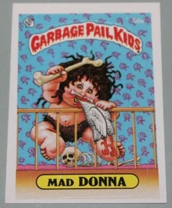 MÜLL EIMER KINDER 1985 2. Serie GLOSSY #50a MAD DONNA - Bild 1 von 6