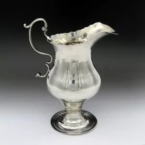 Elegant American Silver Creamer c1770 No Mono - Picture 1 of 7