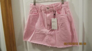 BSKGIRL ROSA JEANSROCK BERSHKA GRÖSSE 08 SO SÜSS EIN HINGUCKER & GUT GEMACHT - Bild 1 von 3