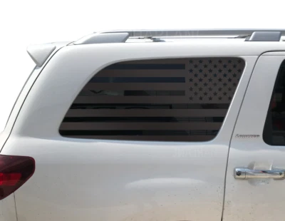USA Flag Decal for Toyota Sequoia 2008-2022 TRD Pro American Side Window BR2 - Image 1 of 3