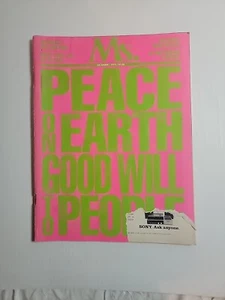 Vintage Ms. Magazine December 1972 Peace On Earth Goodwill To People - Foto 1 di 4