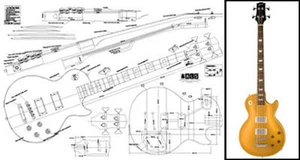 Gibson Les Paul® Bass Plan - Picture 1 of 2