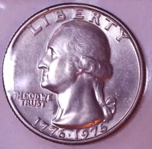 1976 Bicentennial Washington Quarter Choice BU US Münze - Bild 1 von 4