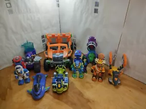 ELC Planet Protectors XL Bundle Vehicles Action Figures Weapons Rare Joblot Play - Picture 1 of 16