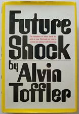 Future Shock, Alvin Toffler 1970 1st Edition VG HC DJ