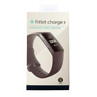 NEW Fitbit Charge 3 Fitness Activity Tracker Heart Rate Monitor Smartwatch FB409
