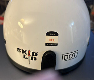 Skid Lid Helmet Original - White - XL U-69  WHT XL DOT May 2006