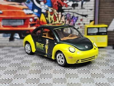 Coche Johnny Lightning Marvel X-Men Rogue 2001 Volkswagen nuevo Beetle #3 VW 1/64 Foto 1 de 4