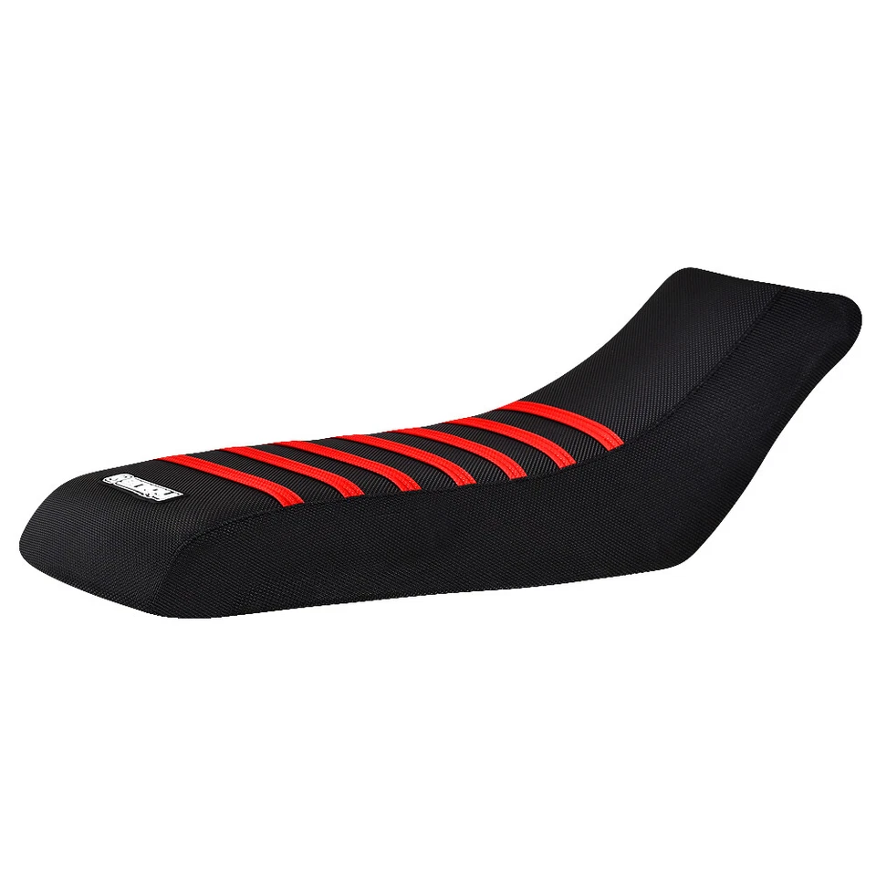 Honda sportrax TRX 300 EX GRIPPER Seat Cover 1993 - 2006  Black / RED Ribs #208 - Image 1 of 4