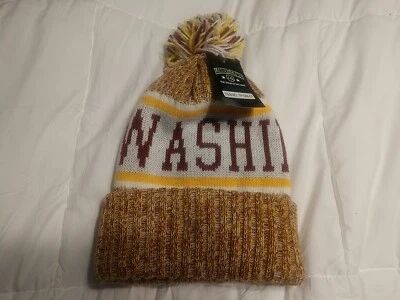  WASHINGTON COMMANDERS COLORS SPORT KNIT Beanie POM - Image 1 of 3