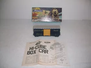 ATHEARN HO 1951 40' HI-CUBE BOX B&O 19813 - Picture 1 of 6