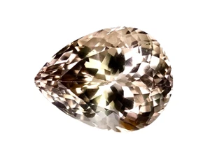18.60 CTS CHAMPANGNE TOPAZ PEAR CUT LOOSE GEMSTONES , SEE VIDEO - Picture 1 of 3