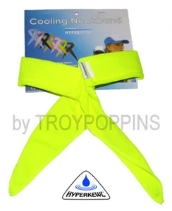 1-HYPERKEWL 6519-HI-VIS BANDA DE CUELLO EVAPORATIVA ENFRIAMIENTO SOL CALIENTE EQUIPO DE TRABAJO DE SEGURIDAD - Imagen 1 de 7