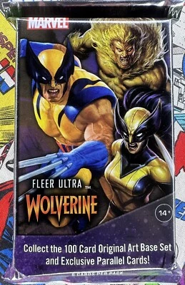 (1) 2024 Fleer Ultra Wolverine Sealed Blaster Pack - Image 1 of 2