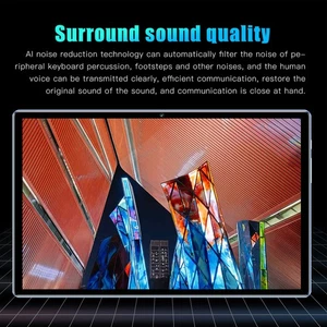 10 Inch Tablet Blue IPS Display 4GB RAM 128GB ROM Octa Core CPU 6000mAh 5G WiF ↑ - Picture 1 of 12