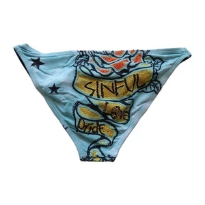 Sinful Affliction Womens Amber Bikini Bottom S - Picture 1 of 2