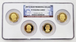2007 S Proof Presidential Dollar Set NGC PF 70 Z6 - Picture 1 of 2