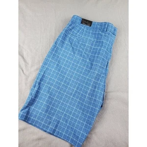 Walter Hagen Grid Golfshorts Flatfront blau Gr. 40 Neu mit Etikett - Bild 1 von 9