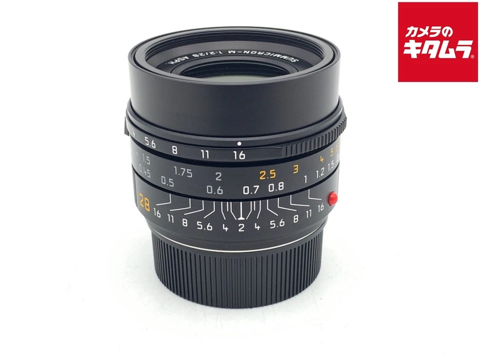 Leica Summicron M 28 mm f/2 ASPH negro [11618] -casi como nuevo- `9102 Foto 1 de 3