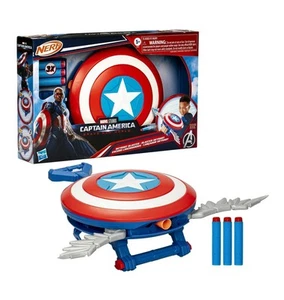 Marvel Captain America Brave New World Nerf Skyshot Blaster - Picture 1 of 5