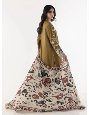 Sana Safinaz 3 Piece Embroidered Dress - Image 1 of 4