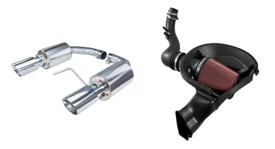 2015-2017 Mustang 2.3 Ecoboost Pypes eixo traseiro escape e entrada de ar frio Roush - Imagem 1 de 3