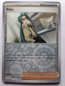 Rika 172/182 PAR SV04: Paradox Rift Uncommon Reverse Holo NM Pokemon Tcg - Picture 1 of 2