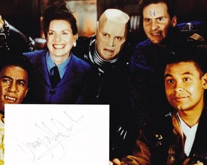 Daniel John-Jules - Cat in the sci-fi comedy Red Dwarf - SIGNED CARD + PHOTO - Picture 1 of 4