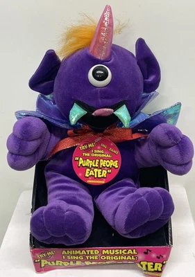 Purple People Eater 12" Plush Figure DAN DEE Dances & Sings Vtg 1999 SEE VIDEO! - Image 1 of 4