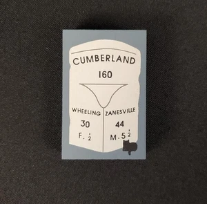 Cats Meow The Cumberland Gap Wheeling Zanesville Ohio 1994 Shelf Sitter - RARE - Picture 1 of 5