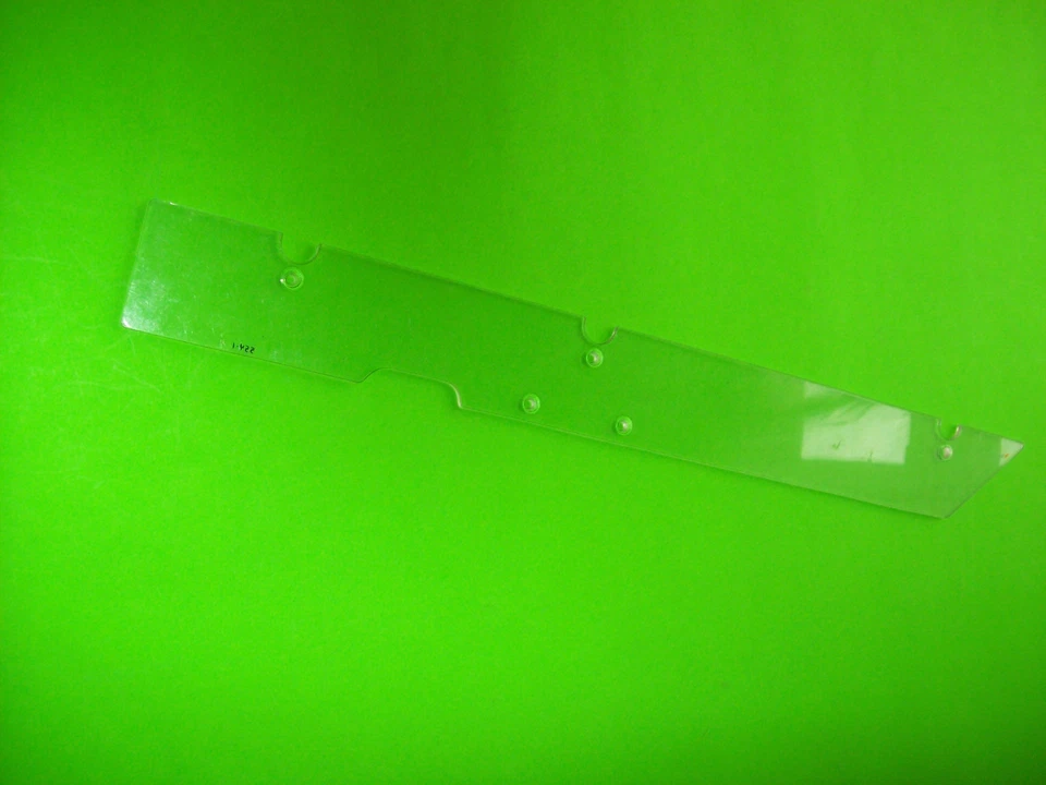 Black Knight 2000 Vintage Original Pinball Machine Plastic Shield Part #24  - Image 1 of 1