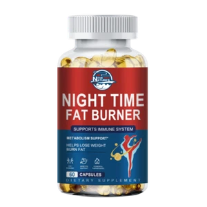 Night Time Fat Burner Supplement For Weight Loss Metabolism Dietary Supplement - Picture 1 of 10