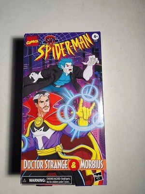 Figura de acción Spider-Man Marvel Legends Doctor Strange & Morbius paquete de 2 Foto 1 de 4
