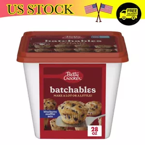 Batchable Blueberry Muffin Mix Make 4 to 12 Muffins Quick Snack Option 28 oz - Picture 1 of 9