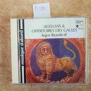 CD musica ALLELUIAS OFFERTOIRES DES GAULES Iegor Reznikoff MUSIC FIRST 1989 - Picture 1 of 3