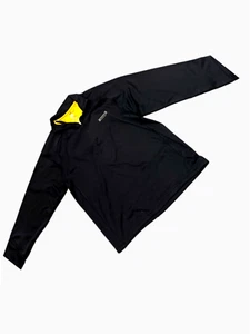 Timberland Shirt Herren Gr.M Exam Blk/Yel 1/4 Zip Performance Pullover Mock Neck - Bild 1 von 7