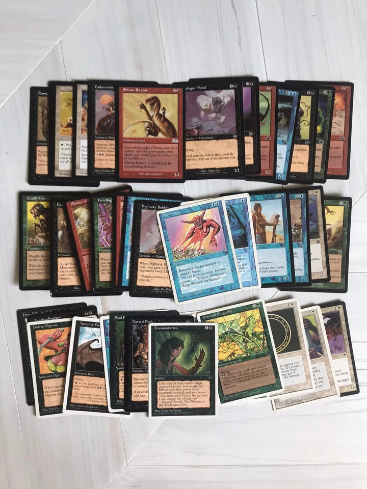 4000 MTG Magic The Gathering OLD School VINTAGE Legacy ONLY Lot Collection - Image 1 of 4