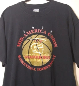 T-Shirt Union College Warriors Lincoln NE 2005 Basketballturnier Grafik XL - Bild 1 von 5