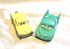 Disney Pixar Cars Nicky B und Flo 2er Pack Radiator Springs Metall - Bild 1 von 11